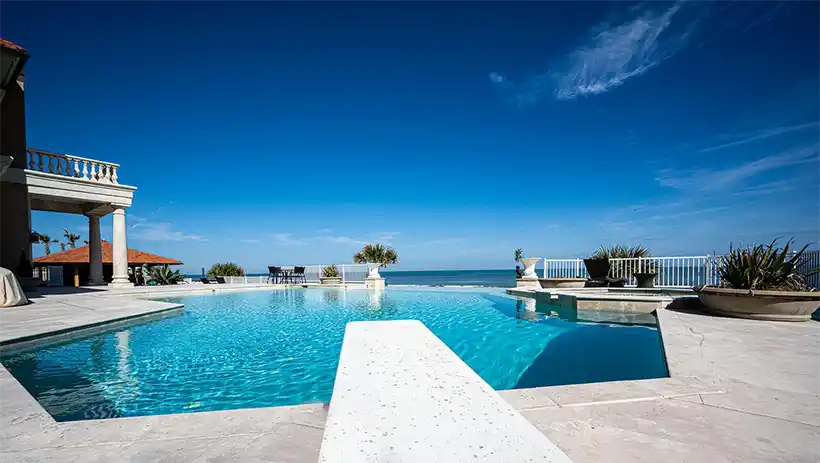 pool deck