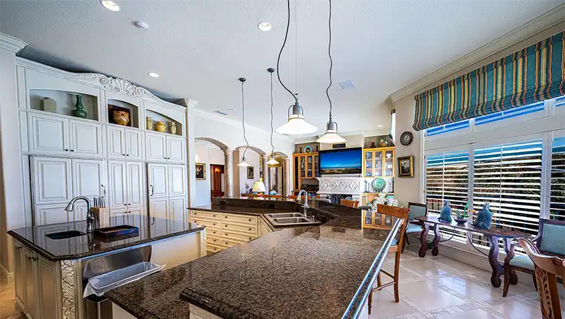 gourmet kitchen