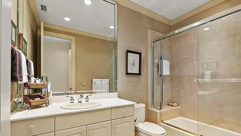 bathroom for guests