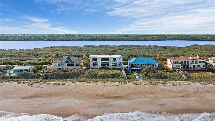 aerial south
