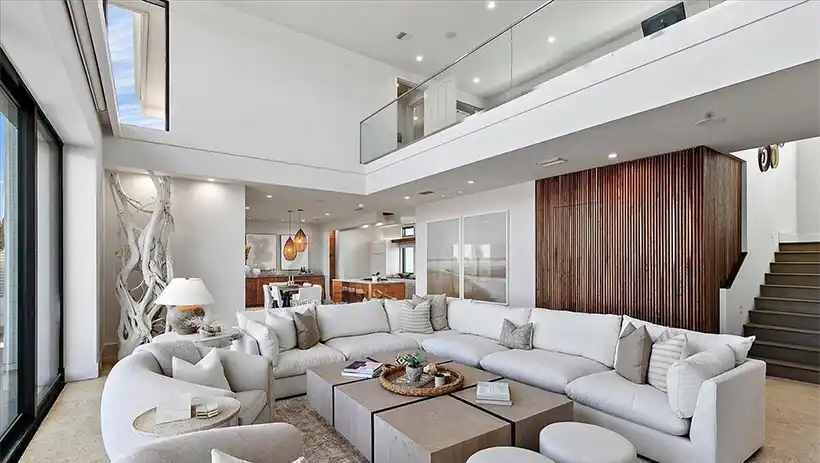 Living Room & upstairs
