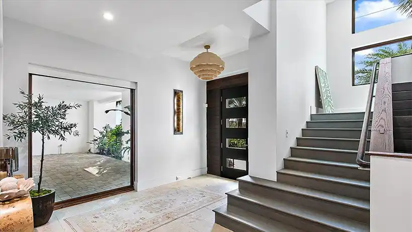 Foyer and stairs