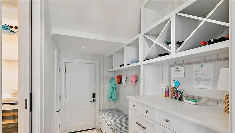 Mudroom Entry from Garage