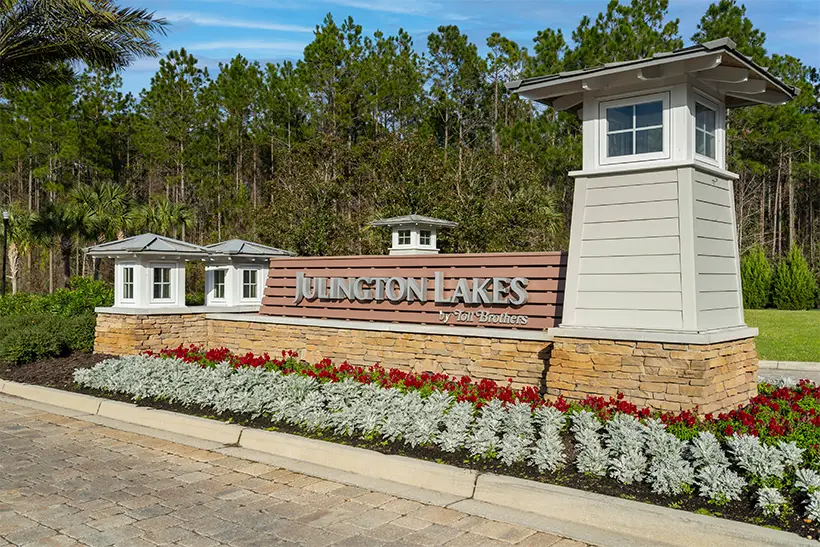 Julington Lakes gated community in St. Johns, FL by Toll Brothers