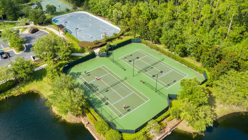 St. Johns Forest amenities tennis pickleball