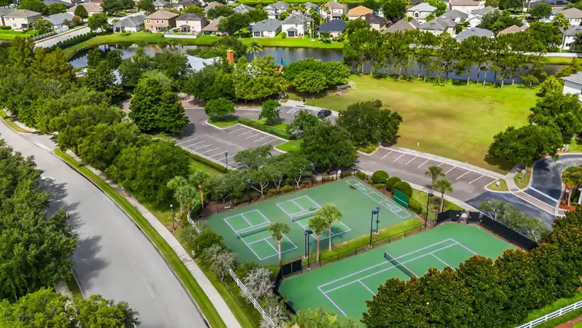 tennis and pickleball at Wynnfield Lakes